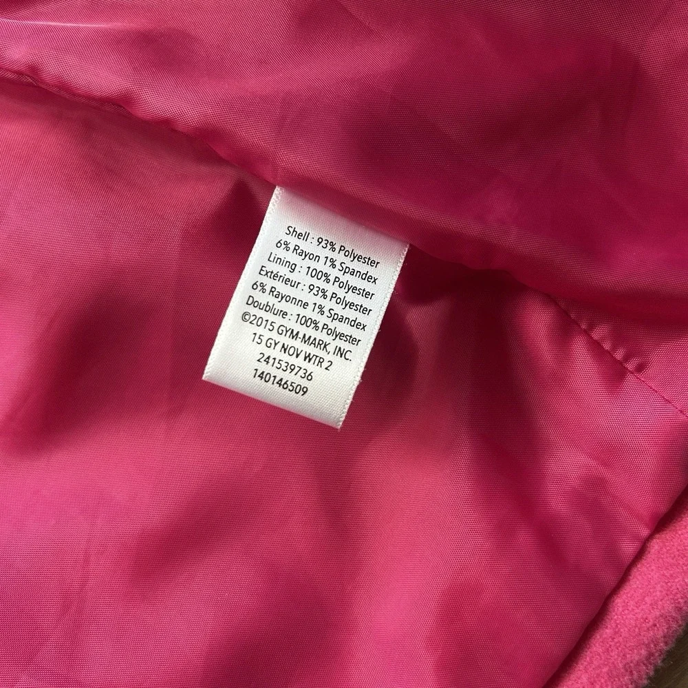 Gymboree Fair Isle Flurry Pink Girls Coat Girls Size Small‎